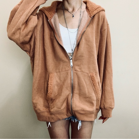 aerie Tops - Brand New Aerie sweater shirt zipper hoodie XL